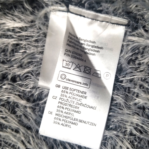 H&M Gray Cardigan for Big Kids Size (14-16) Soft - Picture 4 of 6